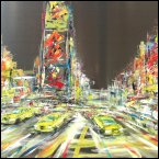 Archiv | Times Square Acryl auf Aluminium 50x70cm 2012